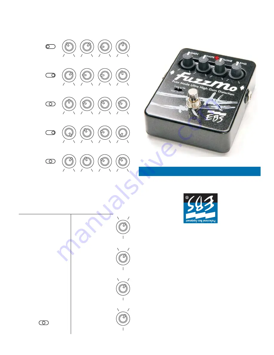 EBS FUZZMO User Manual Download Page 1