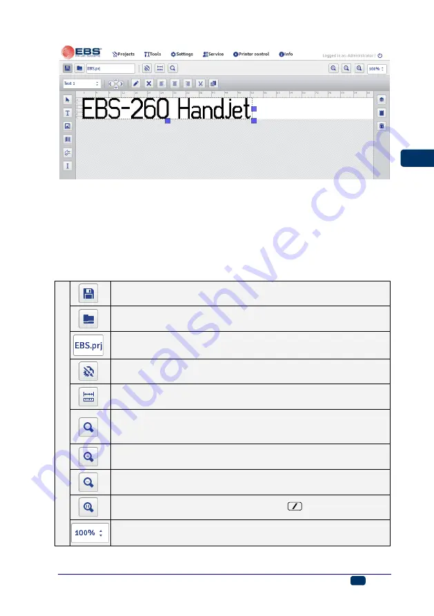 EBS HANDJET -260 Скачать руководство пользователя страница 81