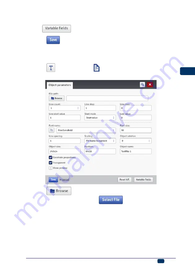 EBS HANDJET -260 Operating Manual Download Page 99