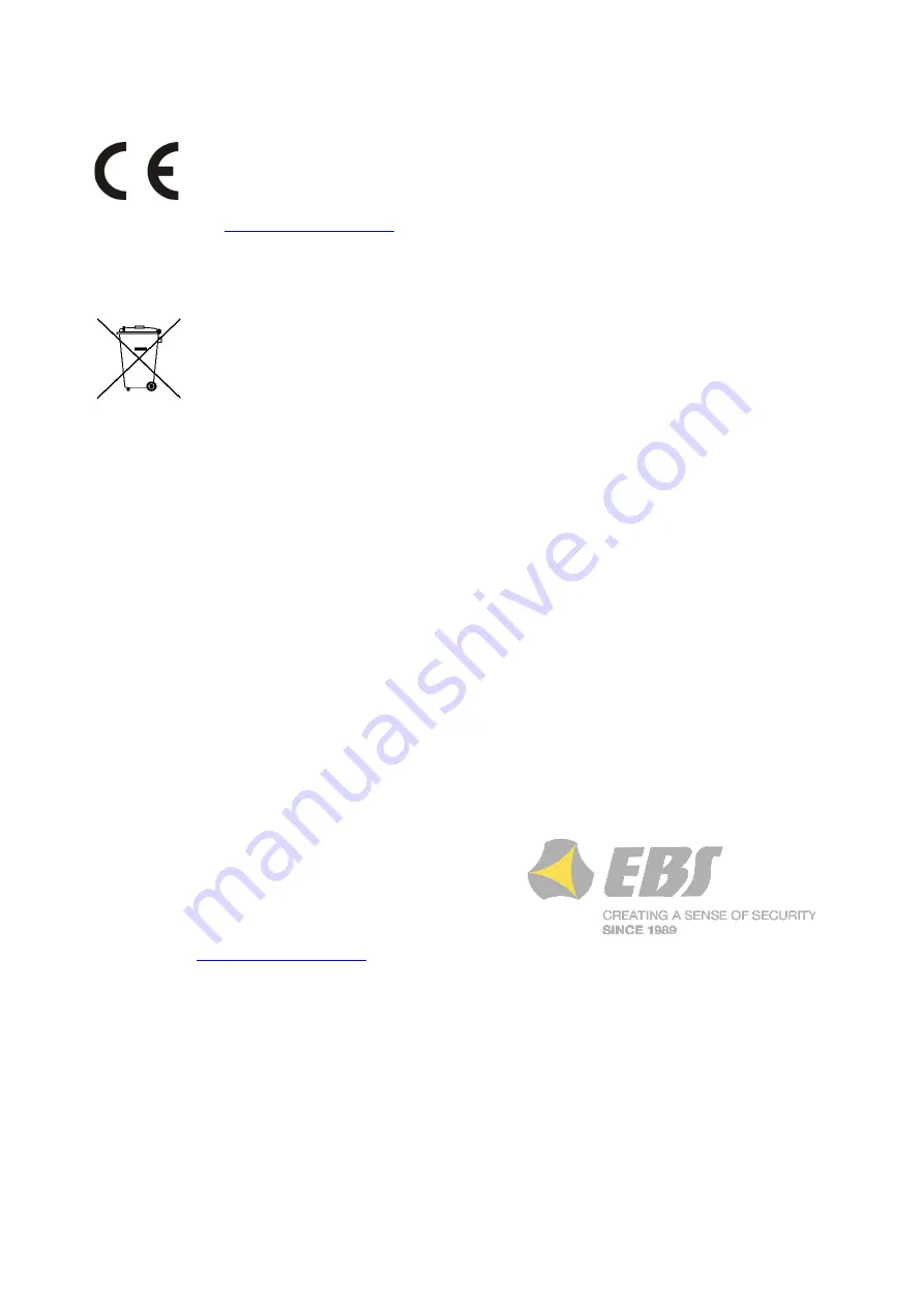 EBS PX200NB Installation And Programming Manual Download Page 2