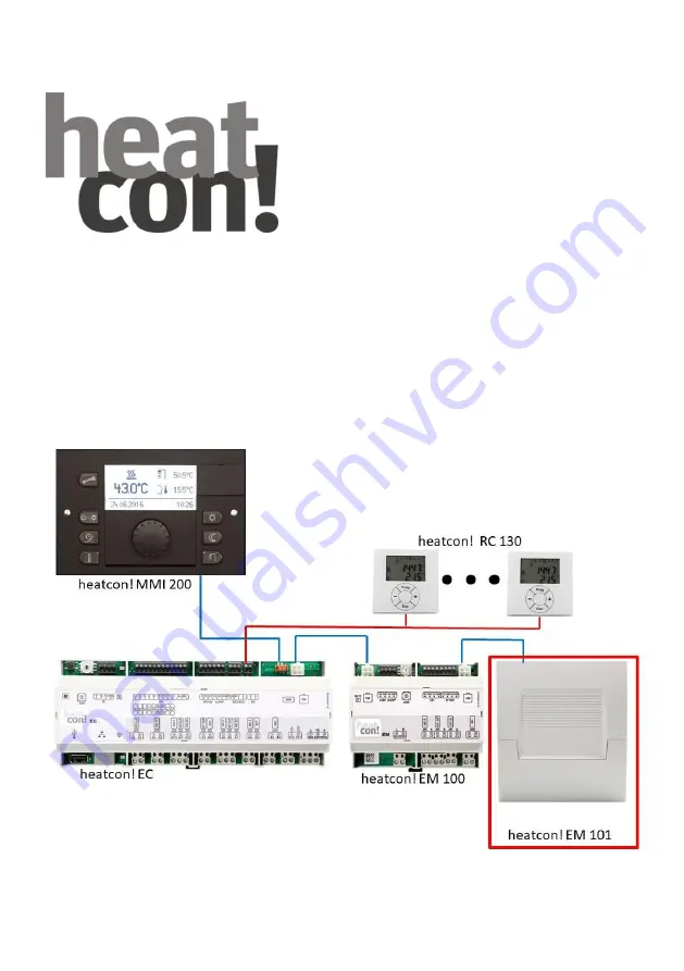 EbV heatcon! EM 101 Скачать руководство пользователя страница 1