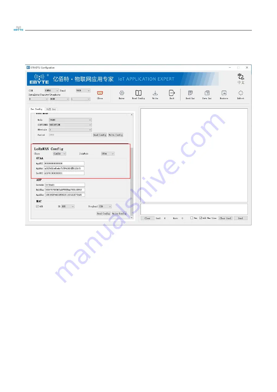 Ebyte E78-DTU(470LN22) User Manual Download Page 6