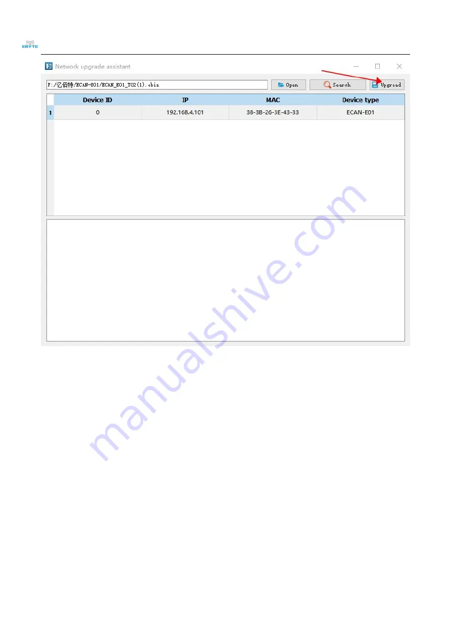 Ebyte ECAN-W01S User Manual Download Page 21