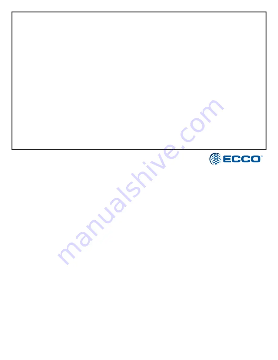 Ecco EB7800 Series Installation Instructions Manual Download Page 4