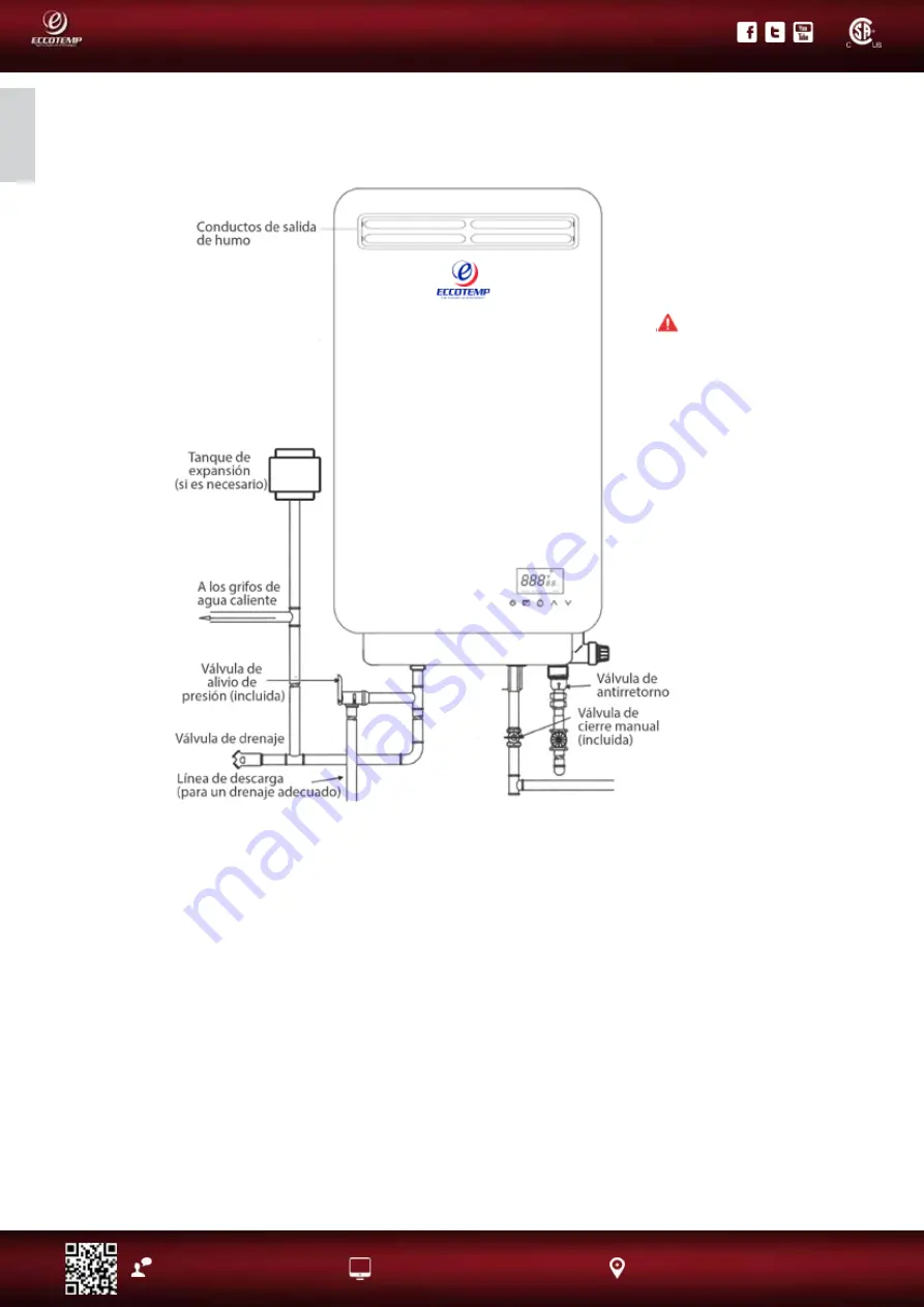 Eccotemp EL22 Series Use & Care Manual Download Page 160