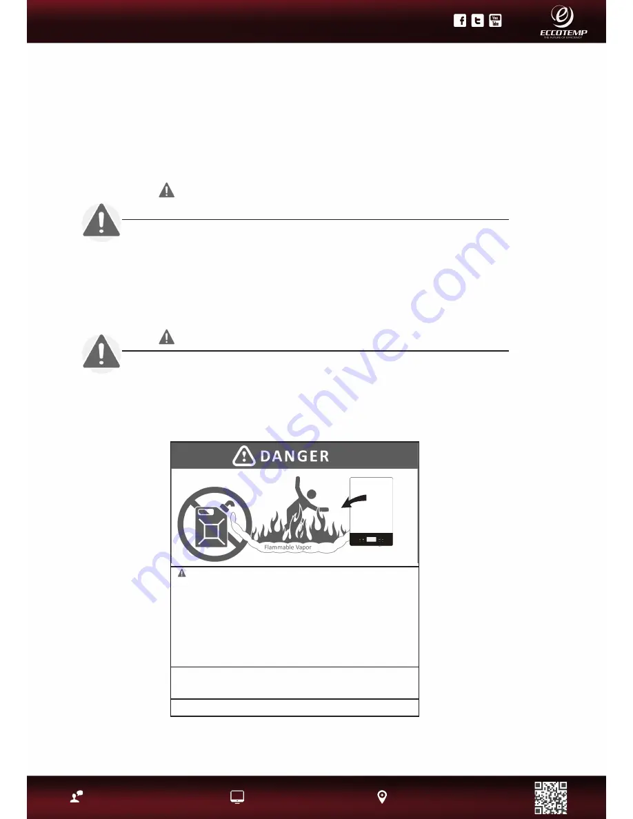 Eccotemp EZ-Flush i12 Use & Care Manual Download Page 5