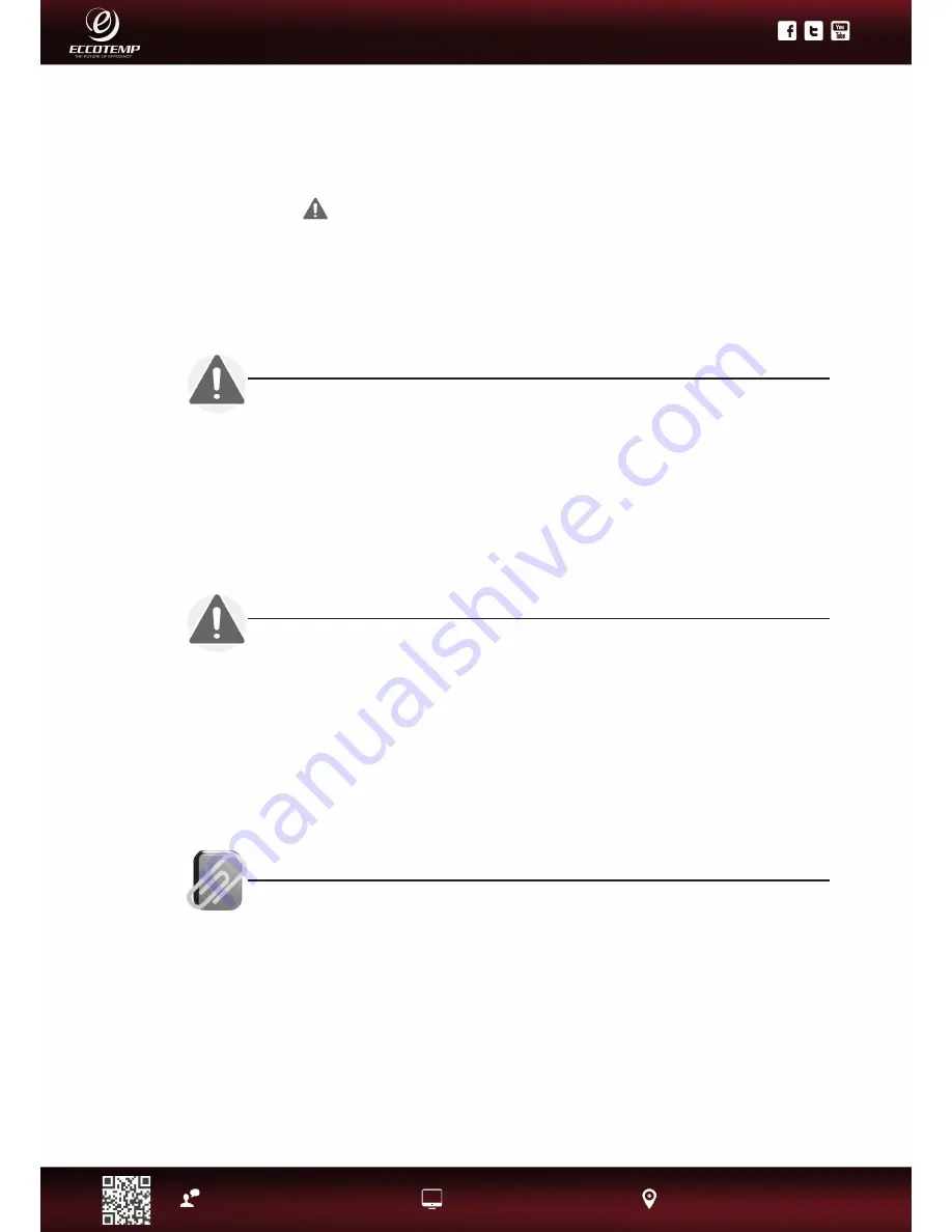 Eccotemp EZ-Flush i12 Use & Care Manual Download Page 8