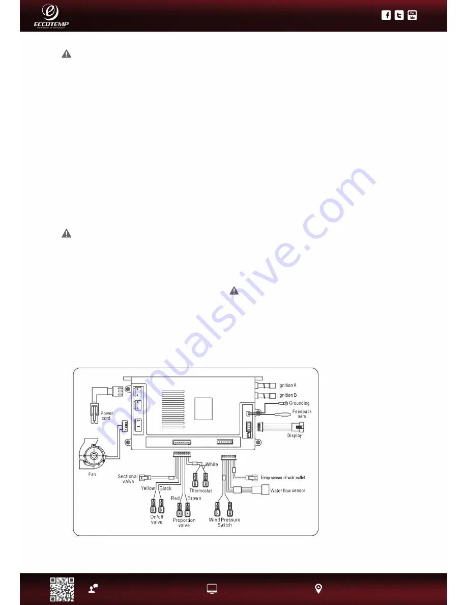 Eccotemp EZ-Flush i12 Use & Care Manual Download Page 22