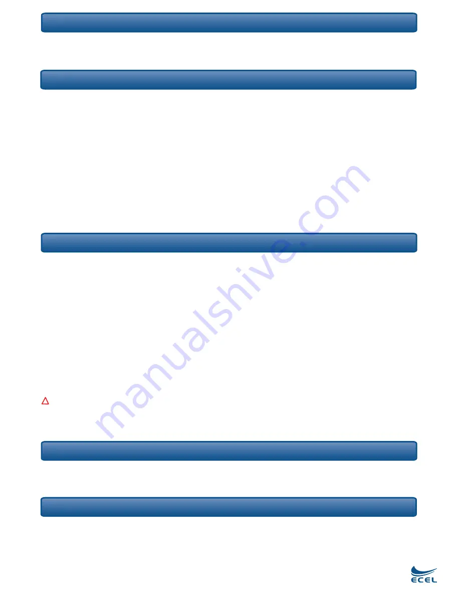 Ecel CURING LIGHT EC 500 Owner'S Manual Download Page 4