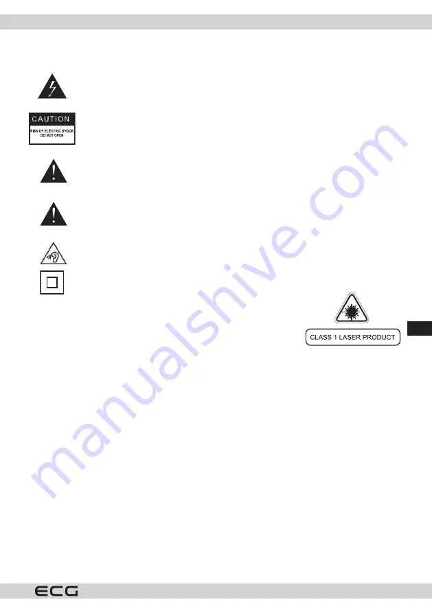 ECG CDR 1000 U Instruction Manual Download Page 69