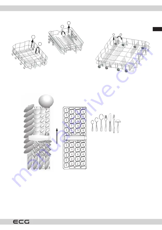 ECG EDF 4527 QWA++ Instruction Manual Download Page 41