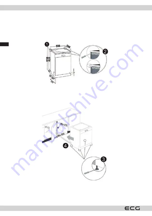 ECG EDF 6023 WE Instruction Manual Download Page 72