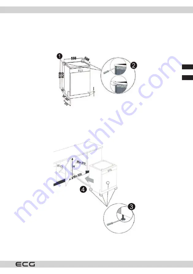 ECG EDF 6023 WE Скачать руководство пользователя страница 93