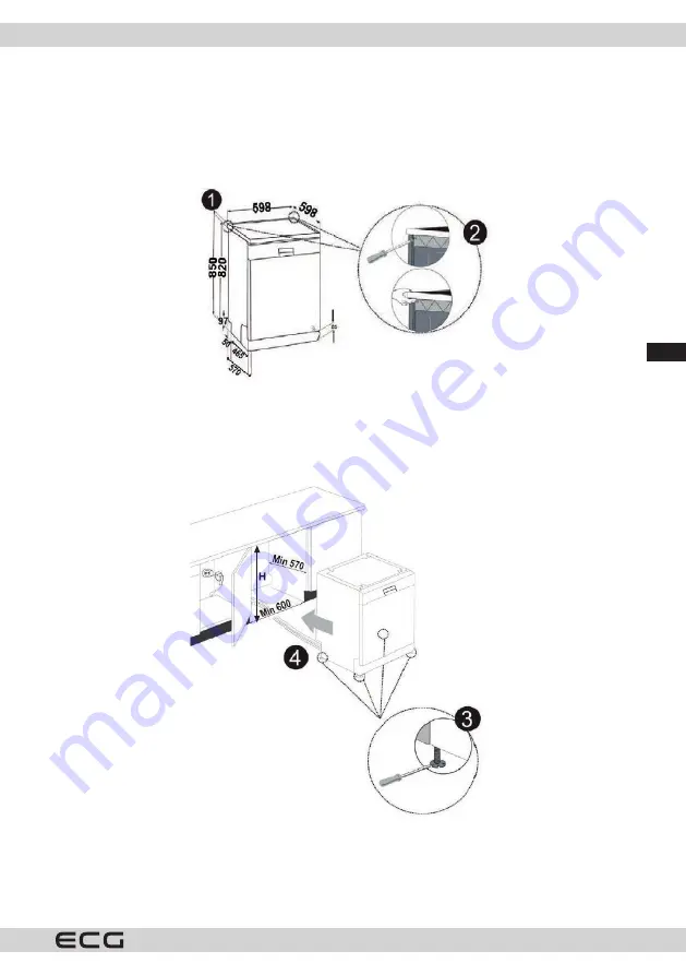 ECG EDF 6023 WE Instruction Manual Download Page 135