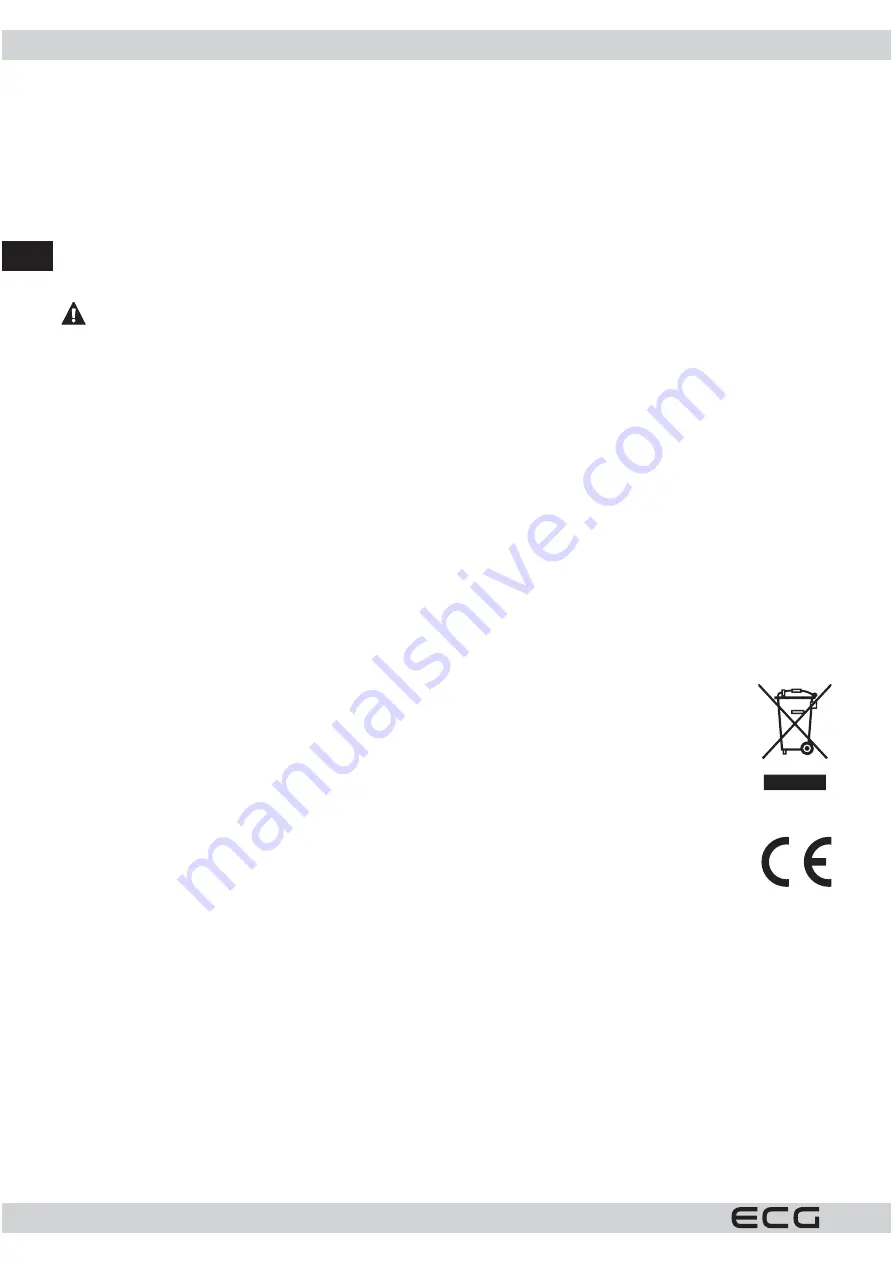 ECG EDF 6026 QXA++ Скачать руководство пользователя страница 70