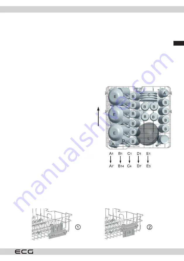 ECG EDF 6066 QXD Instruction Manual Download Page 59