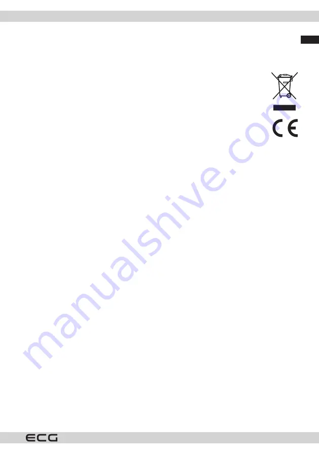 ECG EDI 100363 BlackLine Instruction Manual Download Page 27