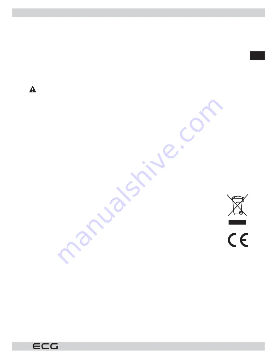 ECG EDS 6006 QXA++ Скачать руководство пользователя страница 45