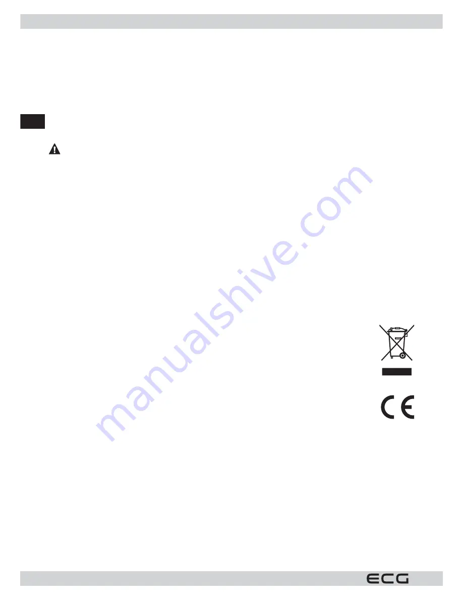 ECG EDS 6006 QXA++ Instruction Manual Download Page 68