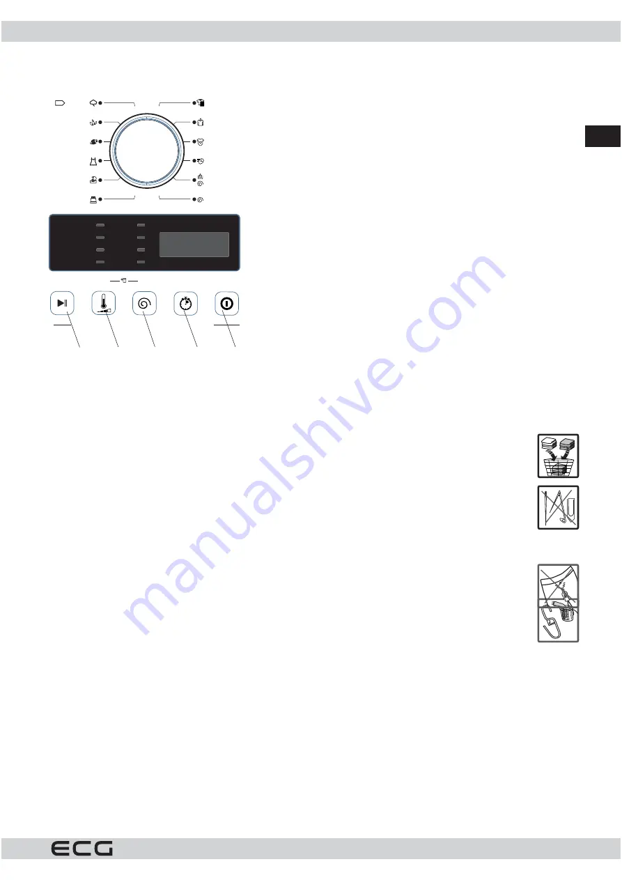 ECG EWF 1062 DA++ Instruction Manual Download Page 33