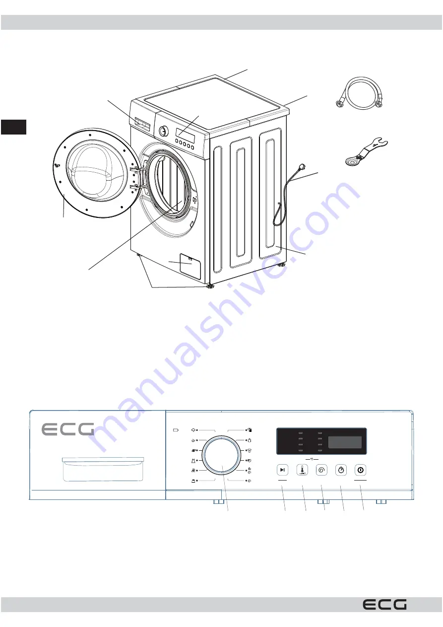 ECG EWF 1062 DA++ Instruction Manual Download Page 52