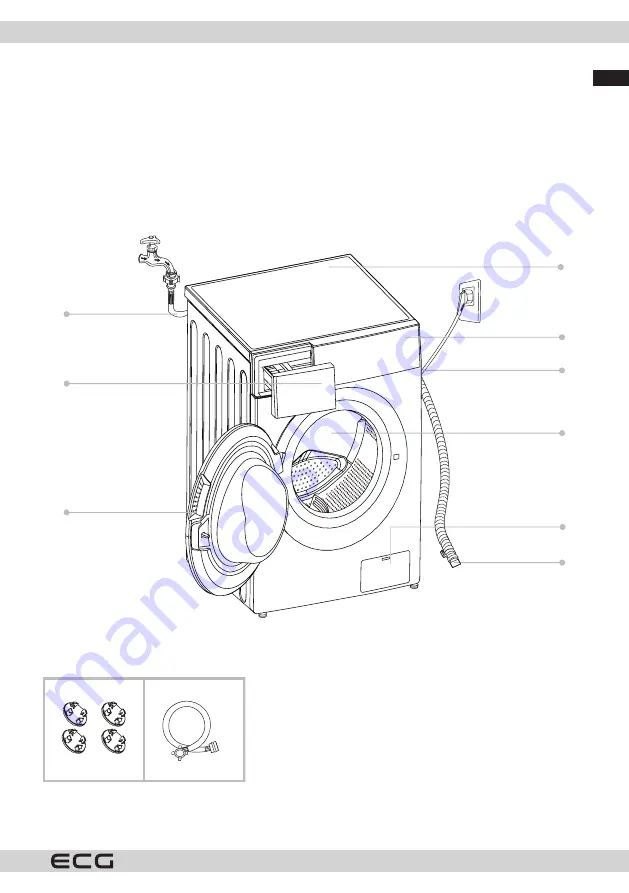 ECG EWFS 1063 DE Скачать руководство пользователя страница 7