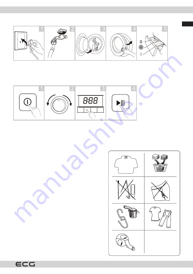 ECG EWFS 1063 DE Instruction Manual Download Page 11