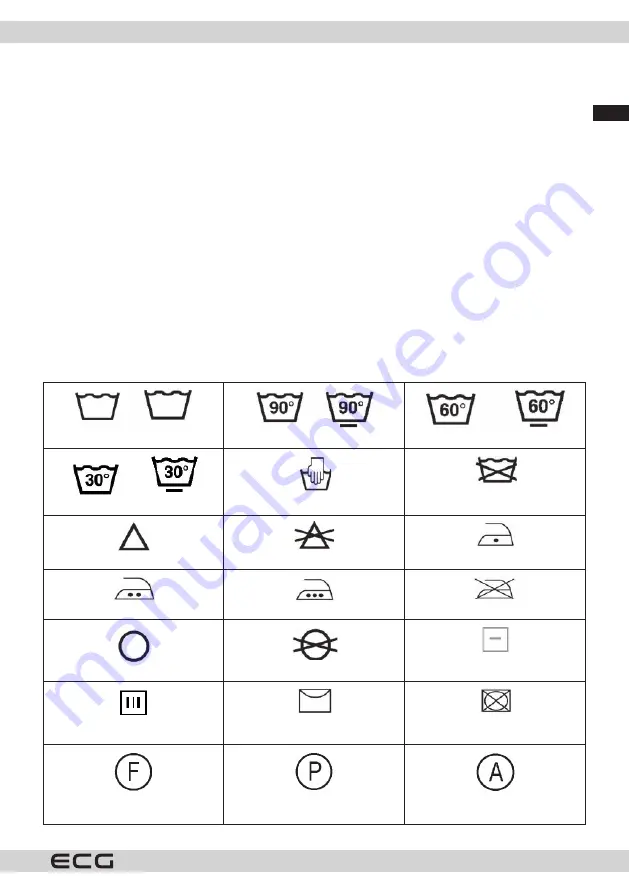 ECG EWFS 1063 DE Instruction Manual Download Page 33