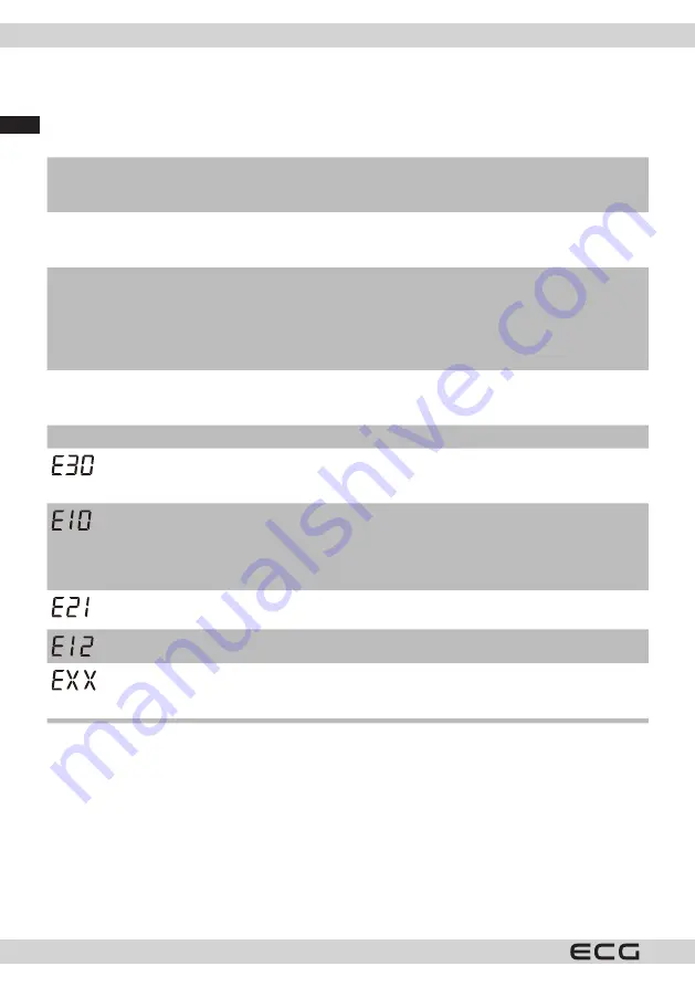 ECG EWFS 1063 DE Instruction Manual Download Page 42