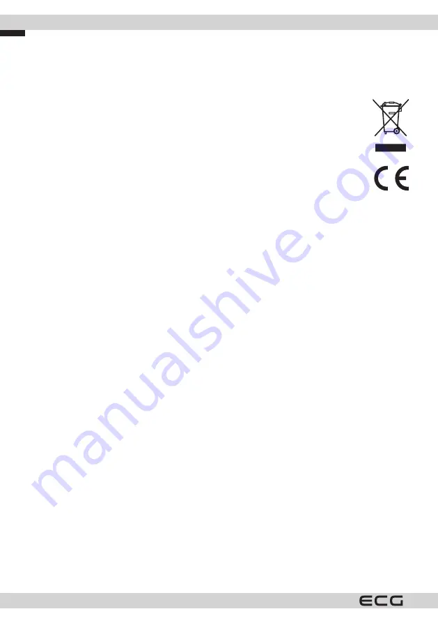 ECG KP 2125 Supreme Instruction Manual Download Page 82