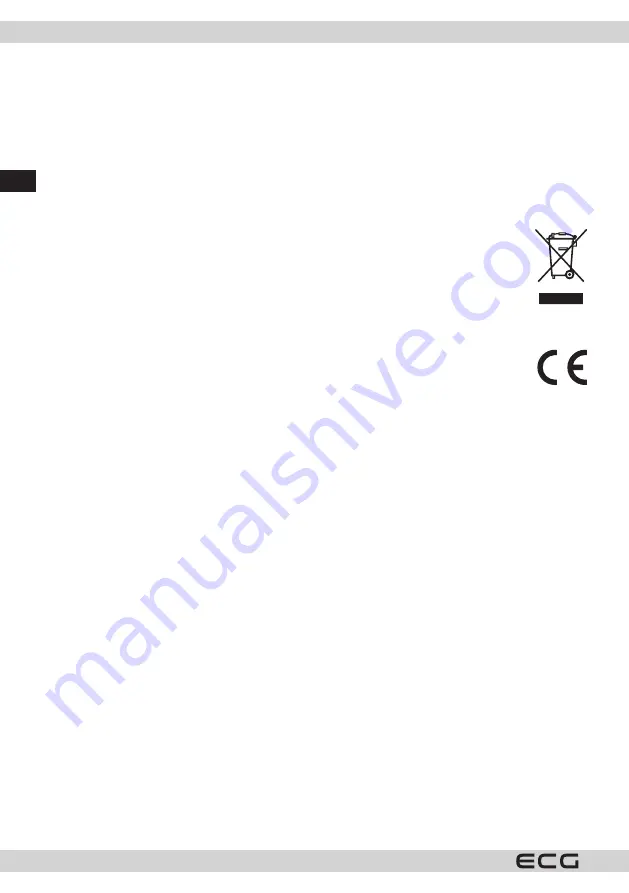 ECG RK 2010 Instruction Manual Download Page 14