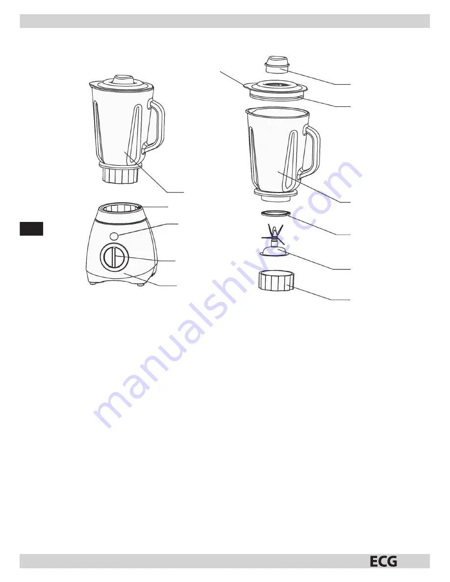 ECG SM 830 Operating Manual Download Page 12