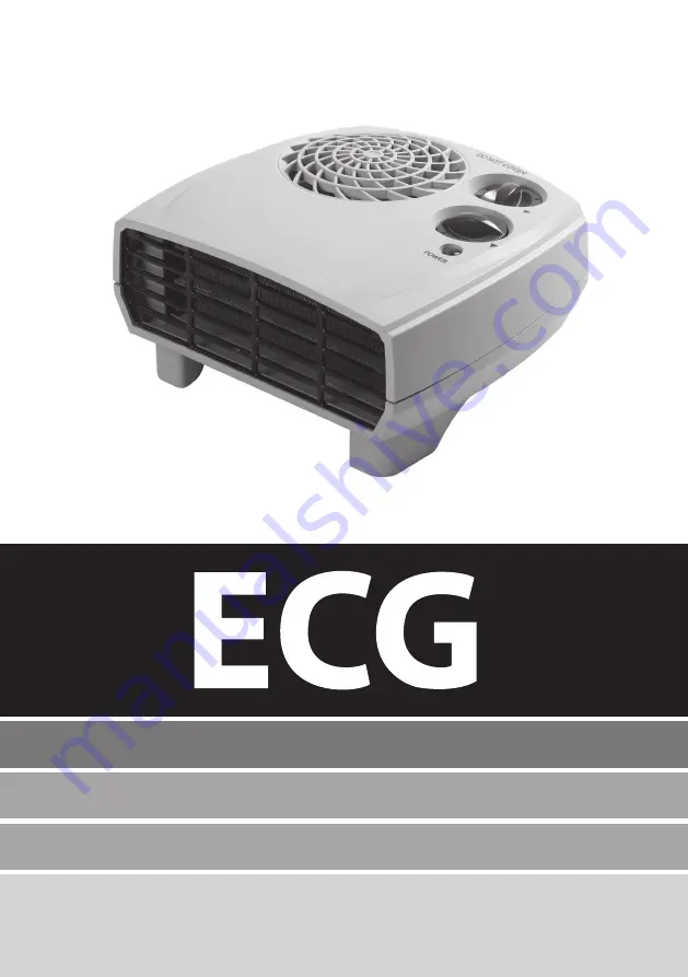 ECG TV 20 Operating Manual Download Page 1