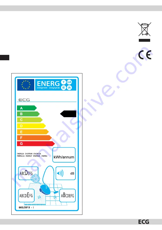 ECG VP 3101 S Instruction Manual Download Page 22