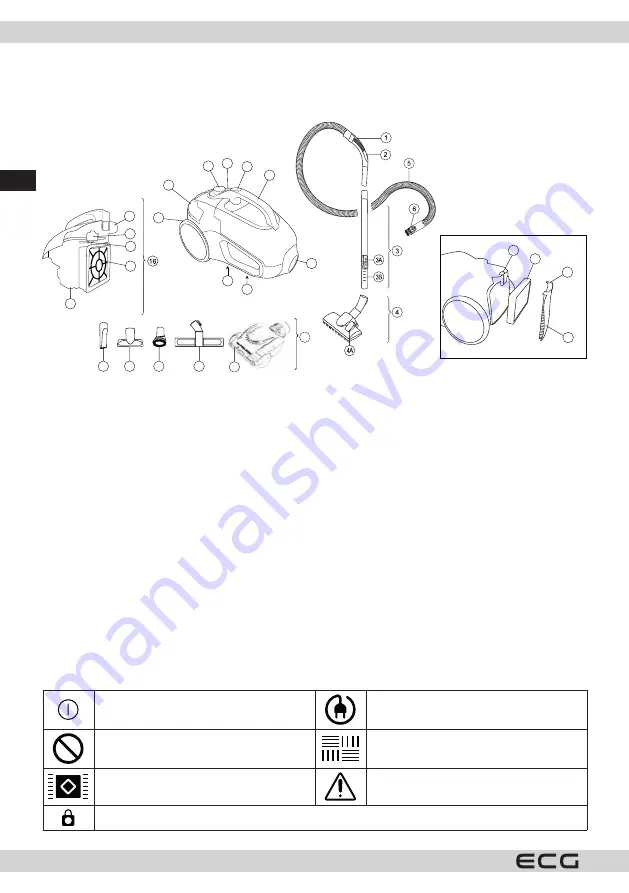 ECG VP 6080 BS Instruction Manual Download Page 16