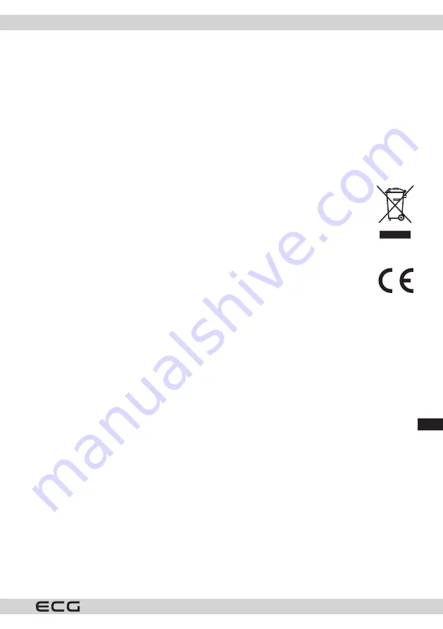 ECG VP S 1010 Instruction Manual Download Page 65