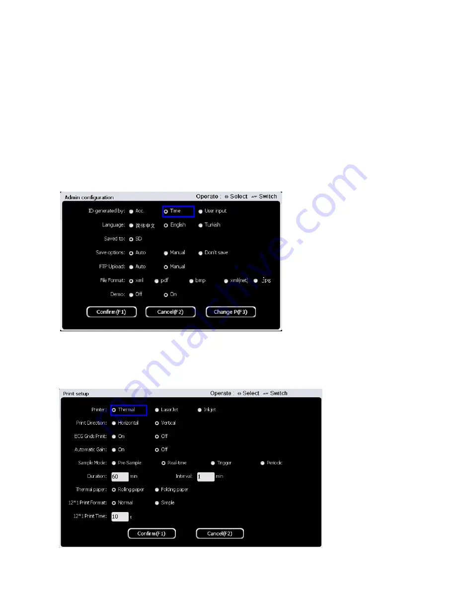 ECGMAC EM-1201 Manual Download Page 43