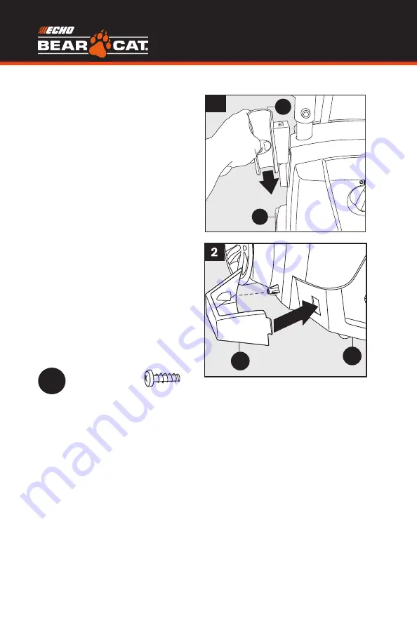 Echo BEAR CAT PW2014E Owner'S Manual Download Page 12