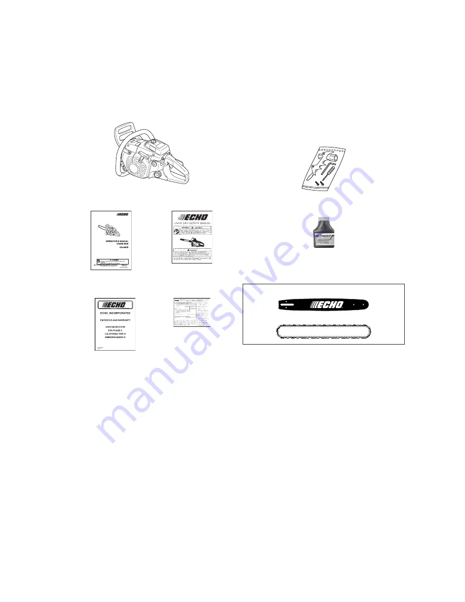 Echo CS-450P Operator'S Manual Download Page 5