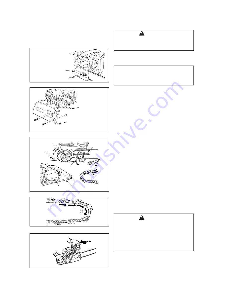 Echo CS-8000 TYPE1-E Instruction Manual Download Page 12