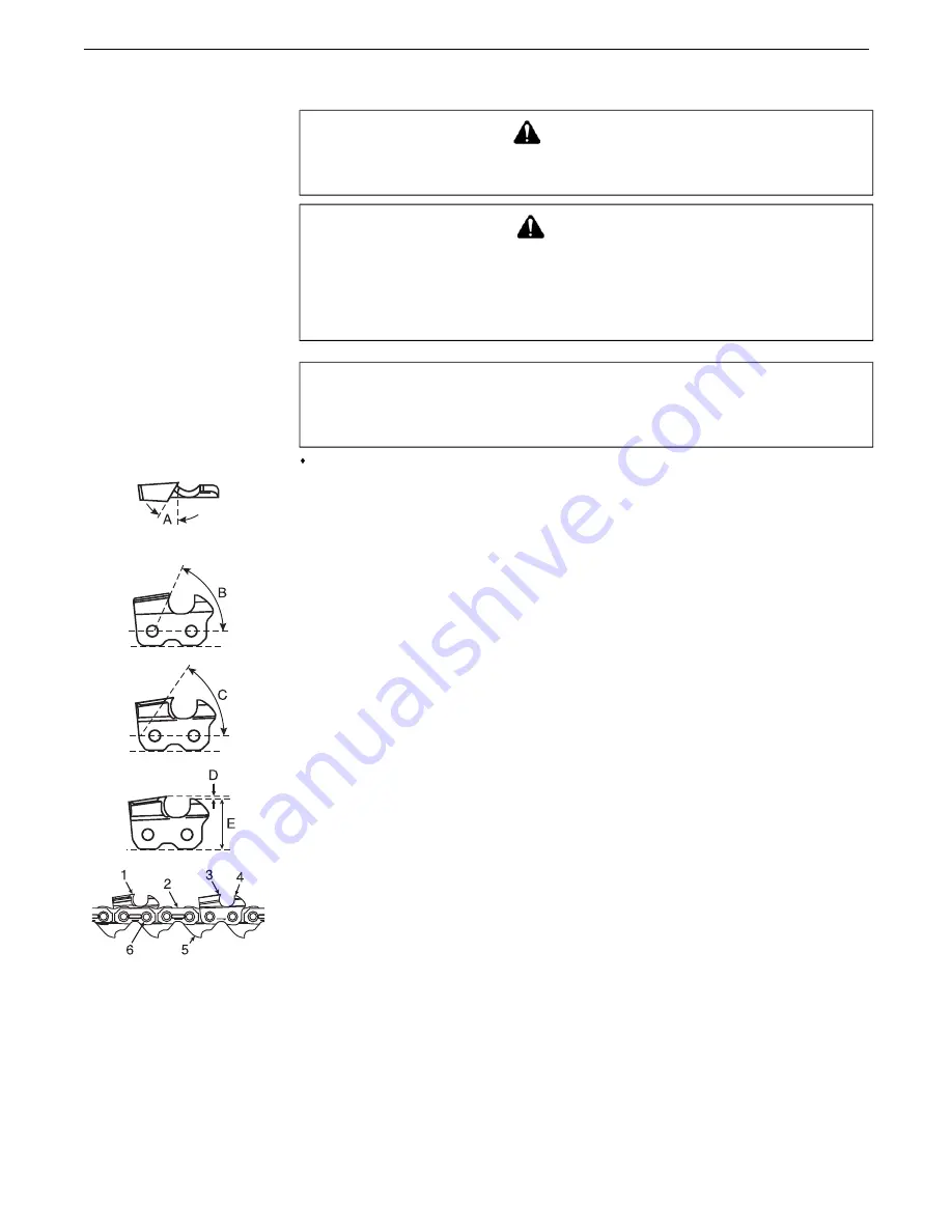 Echo CS-8002 Operator'S Manual Download Page 25