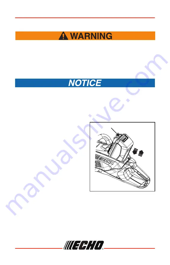 Echo DCS-5000 Operator'S Manual Download Page 23