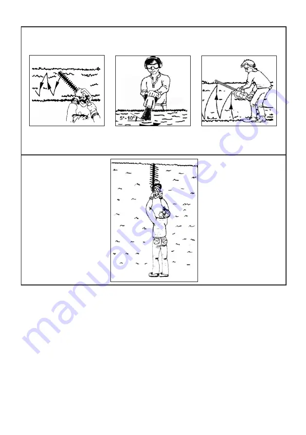 Echo EHT 560 Multicut Operating Instructions Manual Download Page 4