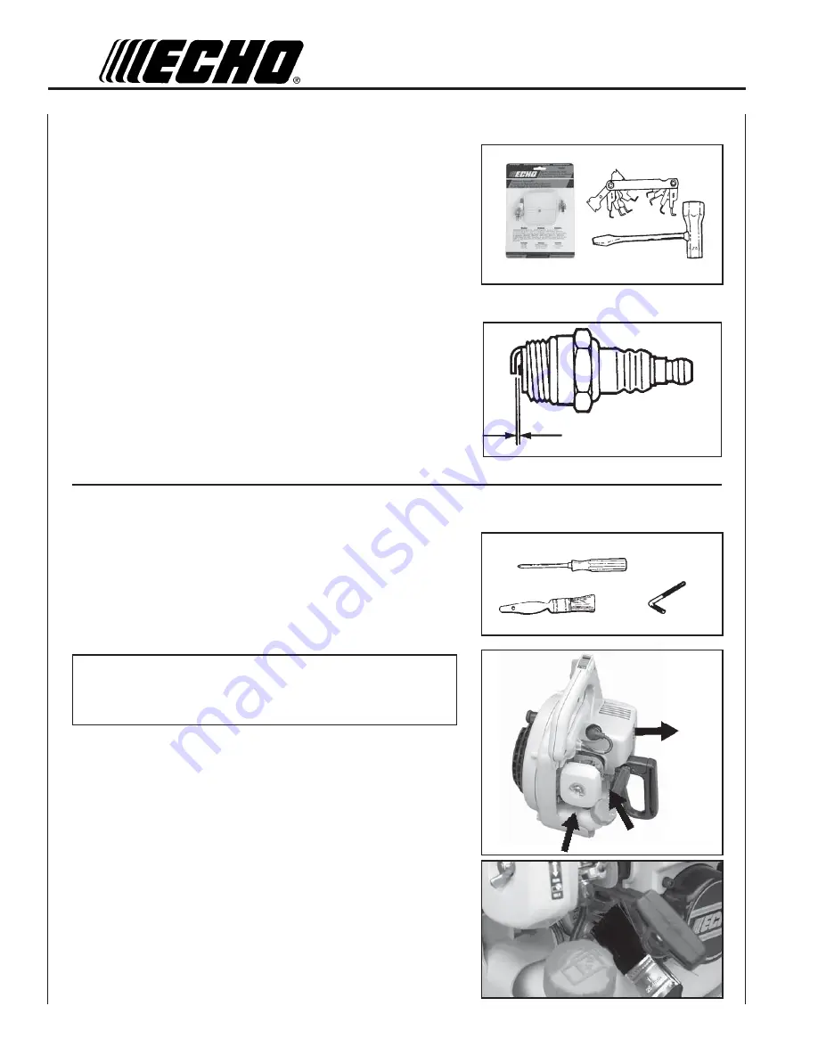 Echo ES-210 - SERIAL NUMBER 05001001-05999999 Operator'S Manual Download Page 18