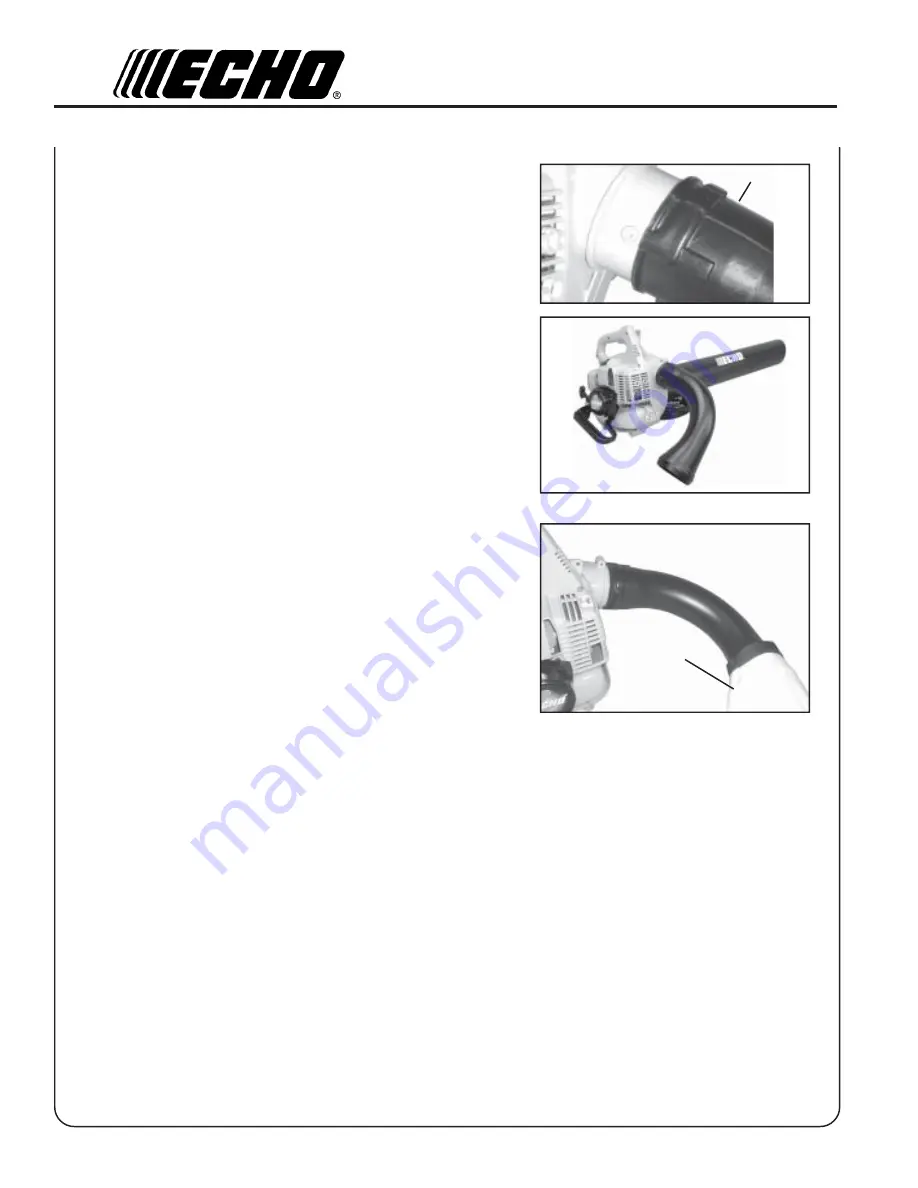 Echo ES-230 Shred N Vac Operator'S Manual Download Page 10