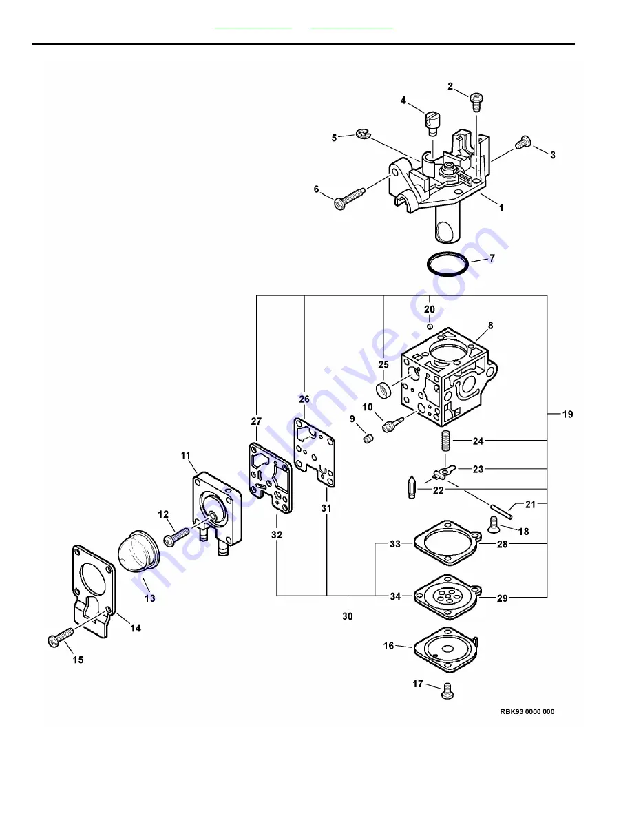 Echo GT-225 - PARTS CATALOG SERIAL NUMBER S09812001001 -... Parts Catalog Download Page 10