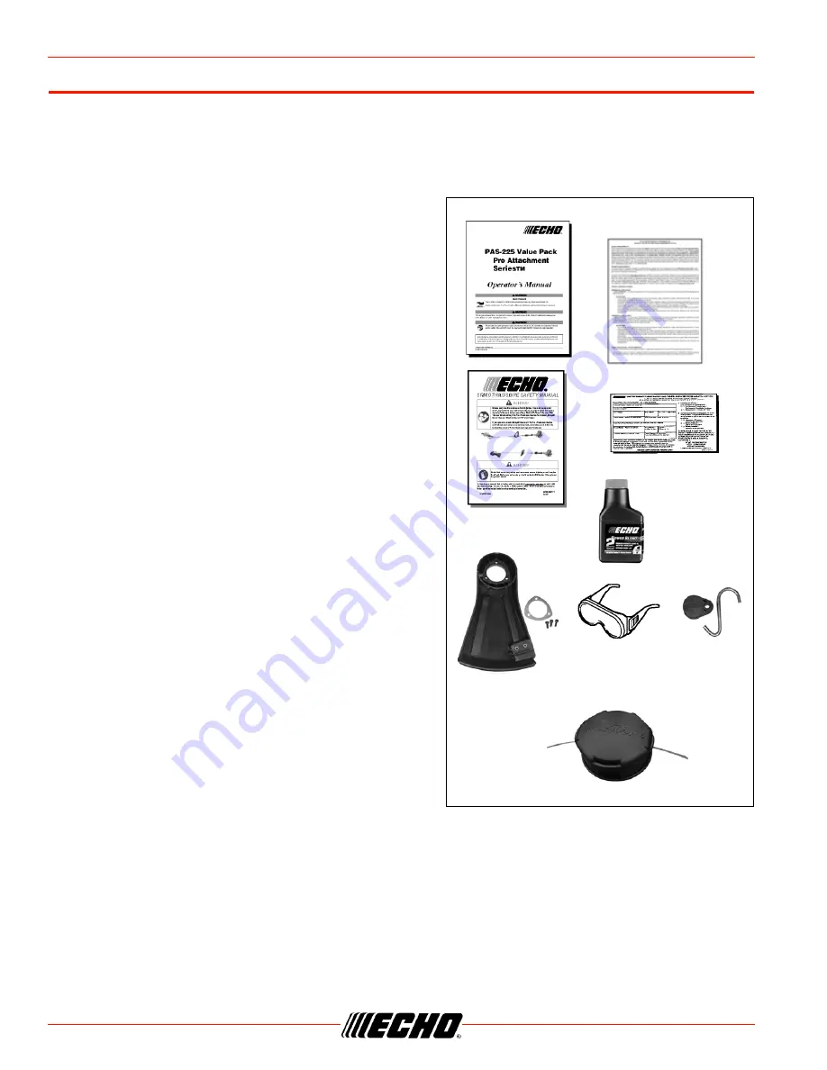 Echo PAS-225VPB Operator'S Manual Download Page 12