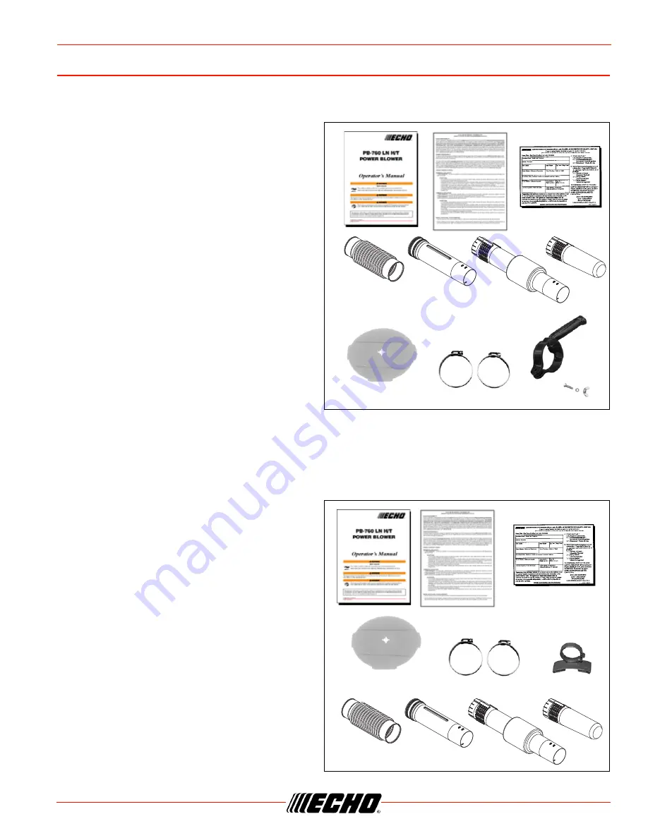 Echo PB-760 LN H/T Operator'S Manual Download Page 13