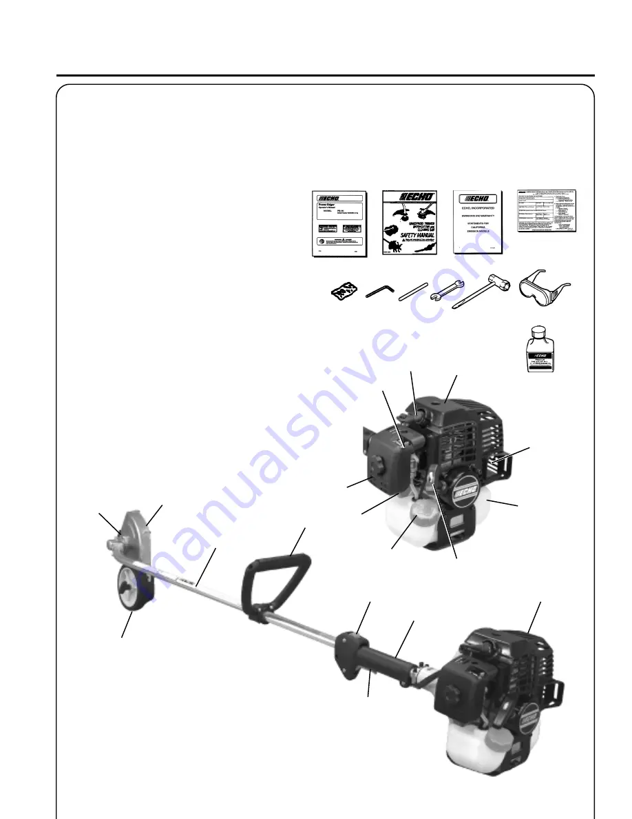 Echo PE-310 Operator'S Manual Download Page 7