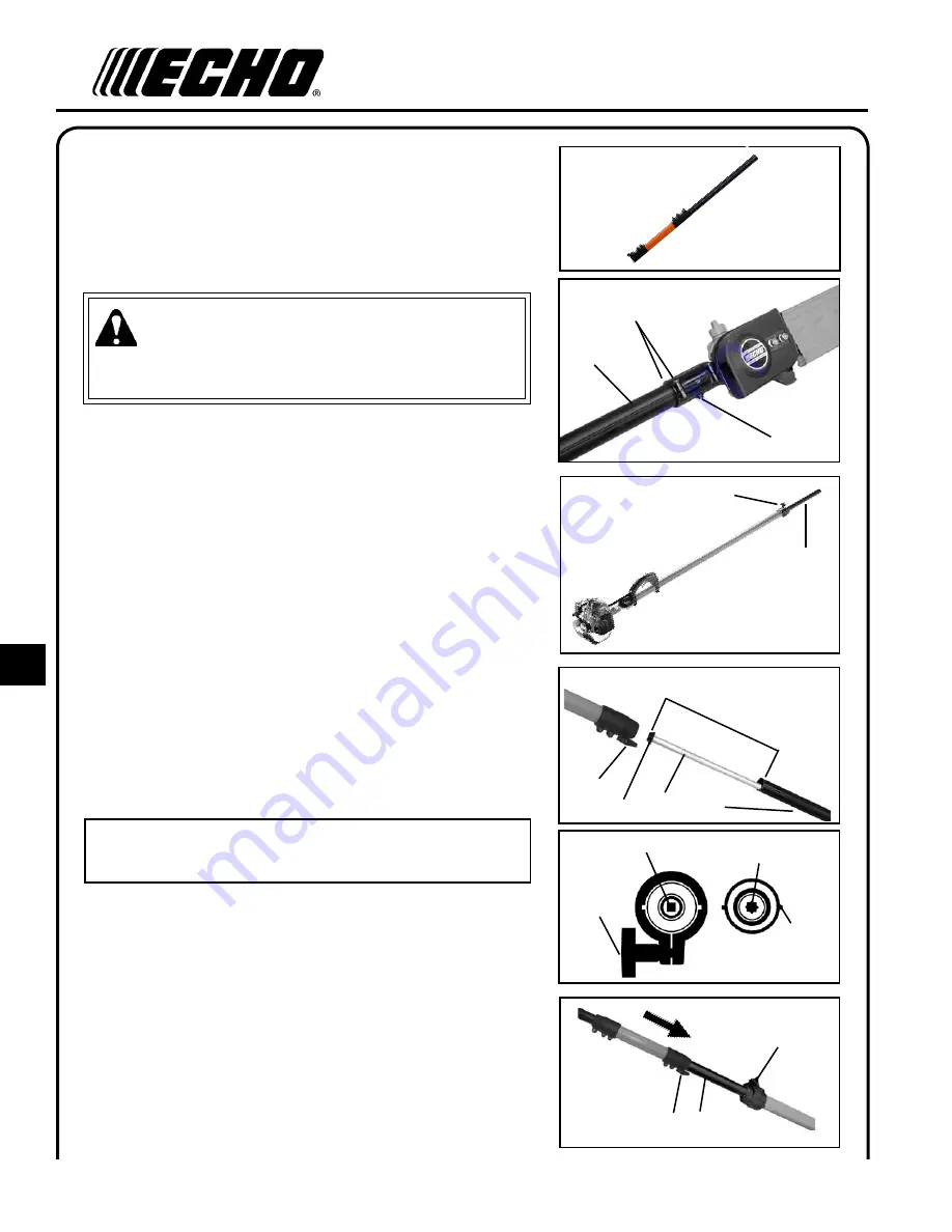 Echo Power Pruner PP-1200 Operator'S Manual Download Page 2